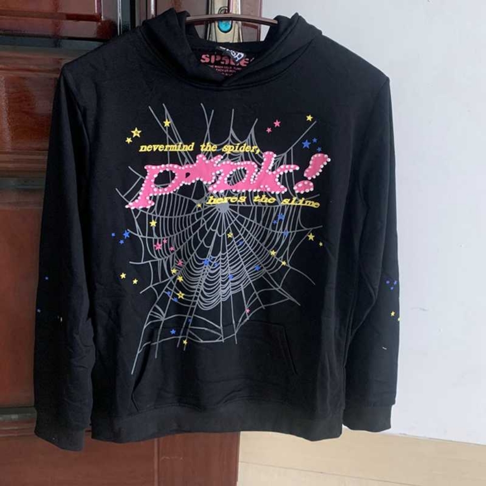 Sp5der black hoodie